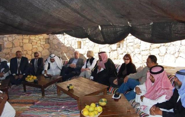 الإفطار فى بيوت الشعر السيناوية