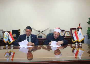 مفتي الجمهورية يوقع مذكرة تعاون مع المعهد القومي للبحوث الفلكية