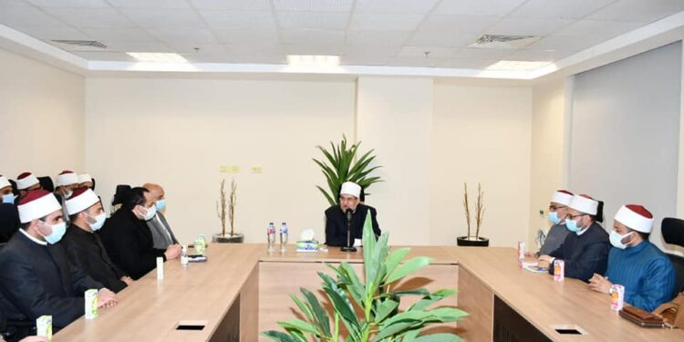 وزير الأوقاف وأئمة الوزارة في زيارة العاصمة الإدارية