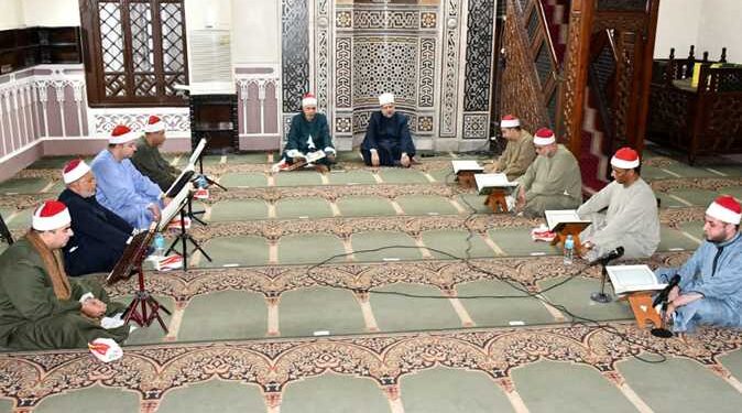 نجوم دولة التلاوة المصرية يبدعون في افتتاح (مقرأة كبار القراء)