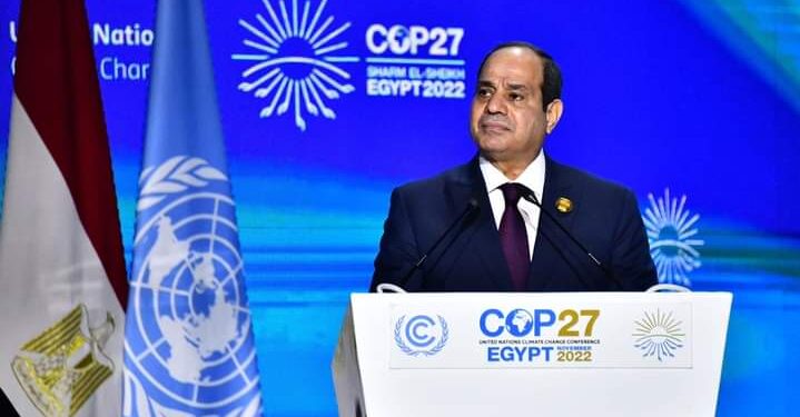 الرئيس السيسي: عازمون على صنع مستقبل أفضل لجميع العالم