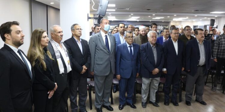 السفارة الفلسطينية بالقاهرة تحيي الذكرى الـ18 لاستشهاد القائد الرمز ياسر عرفات وذكرى إعلان الإستقلال