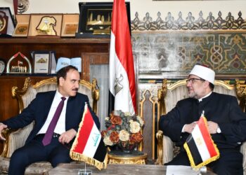 وزير الأوقاف يستقبل رئيس ديوان الوقف السني بالعراق