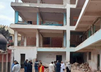 بدء العمل.. في ترميم المعهد الأزهري بقرية منية جناج