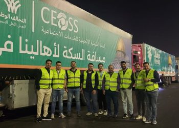 الهيئة الإنجيلية تشارك التحالف الوطني دعم الأشقاء في فلسطين