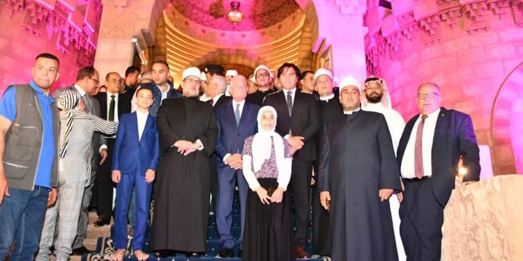 وزير الأوقاف ومحافظ جنوب سيناء يفتتحان تطوير مسجد الصحابة بشرم الشيخ