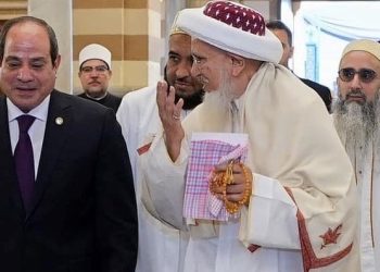 الرئيس فى افتتاح المسجد الزينبى.. بعد تجديده