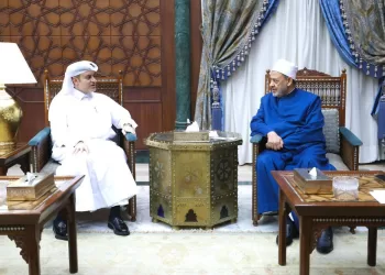 شيخ الأزهر يناقش مع سفير قطر سُبُل تعزيز العلاقات العلميَّة والدعويَّة