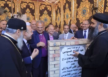وضع حجر الأساس للكنيسة الإنجيلية بـ”العسيرات” سوهاج