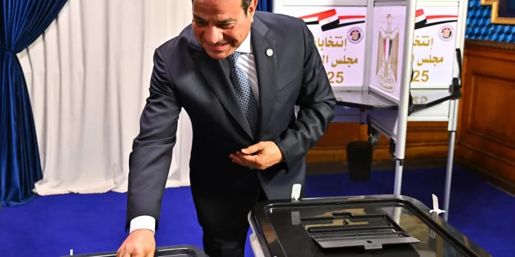 الرئيس وكبار المسئولين يشاركون فى بناء المستقبل بـ”انتخابات الشيوخ”