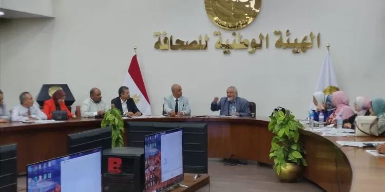 صحفيُّو المؤسسات القومية يحتفون بـ”عقيدتى” فى “الوطنية للصحافة”