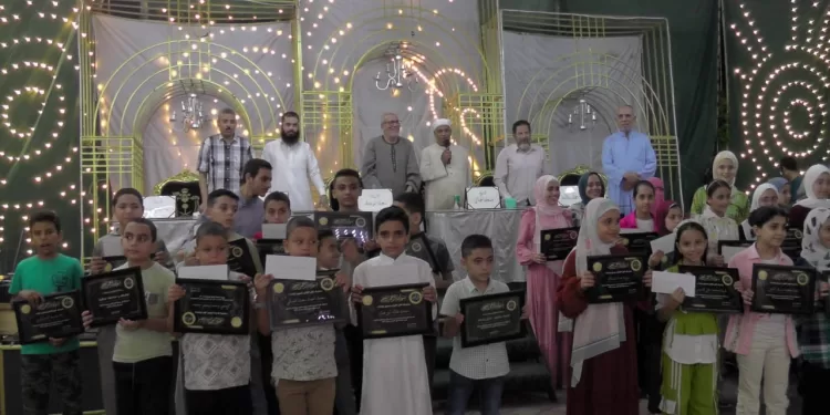تكريم “فرسان القرآن” بـ”جنزور المنوفية”