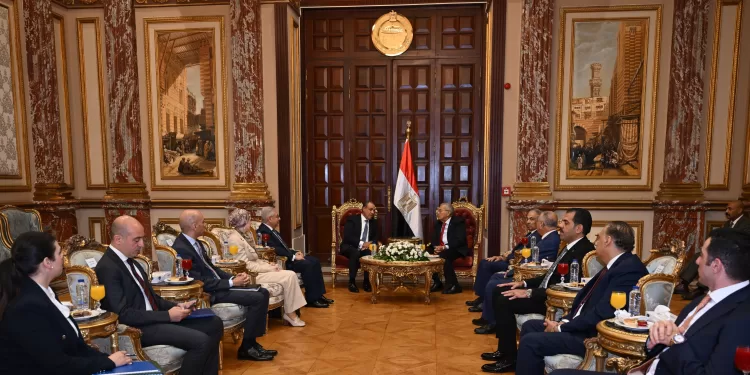 وزير الخارجية يهنئ المستشار عصام فريد بمناسبة توليه مهام رئاسة مجلس الشيوخ