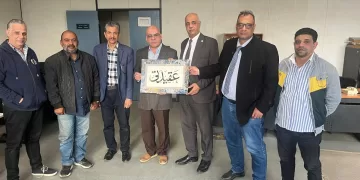 “لوجو عقيدتى”.. إهداء من “خُضير” رائد الخط العربي