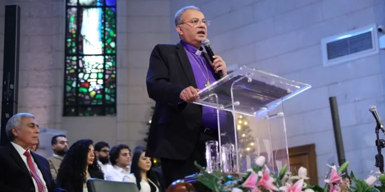 الطائفة الإنجيلية بمصر تحتفل بعيد الميلاد المجيد بقصر الدوبارة