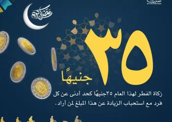 دار الإفتاء تعلن زكاة الفطر 35 جنيهًا لكل فرد