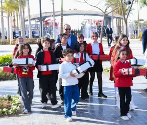 الرئيس وفرحة عيد الفطر مع ابناء مصر