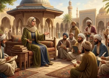للمرأة المسلمة إسهامات جليلة فى بناء الحضارة ونهضة الأمم منذ فجر التاريخ وعبر العصور المختلفة, حيث برعت فى الفقه وتتلمذ على يديها الكثير من العلماء والفقهاء,