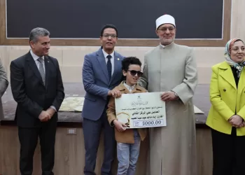 المفتى فى جامعة بنها