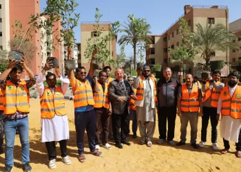 تشجير مدينة البعوث