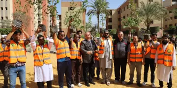 تشجير مدينة البعوث