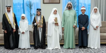 محمد بن راشد يكرم الفائزين في مسابقة دبي الدولية للقرآن الكريم