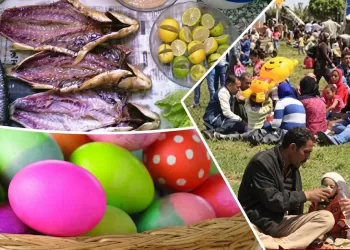 احتفالات شم النسيم