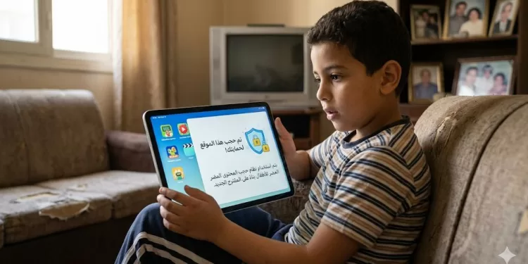 حجب المواقع المضرة عن الأطفال