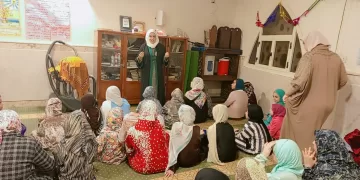 مريدات مسجد المعز بأسيوط يسألن والواعظة حنان عزوز تجيب