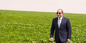 الرئيس السيسي يفتتح مشروع الدلتا الجديدة