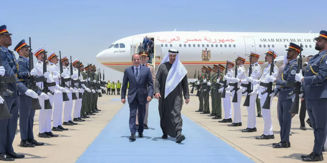 الرئيس السيسي يزور الإمارات