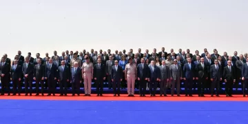 السيسي خلال افتتاح الدلتا الجديدة أحد مشروعات جهاز مستقبل مصر