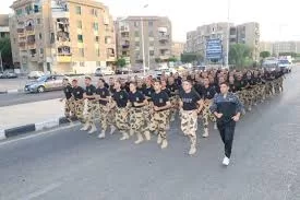 تدريبات الصاعقة فى مدينة بدر