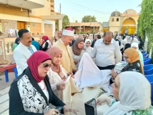تفقد معرض بيت العائلة اسيوط