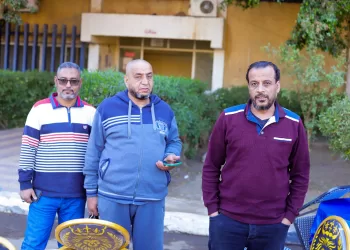 مسئولو شركة مياه الشرب والصرف الصحى بأرمنت