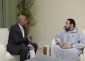 منير القادرى مع مصطفى ياسين