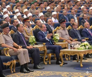 الرئيس وحديث من القلب مع الأئمة خريجى الاكاديمية العسكرية المصرية