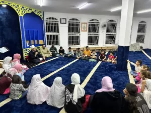 د. متولى فى احد الدروس بالمركز الاسلامى البرازيل
