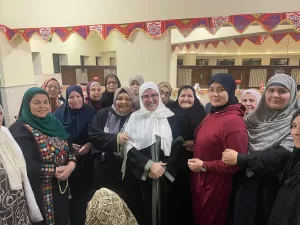 عبير انور وسط رواد شباب اهل الجنة