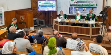 الامتياز مع مرتبة الشرف للباحث محمد سليمان بمعهد البحوث والدراسات العربية