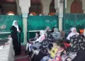 زينب السعيد فى مسجد الفولى المنيا