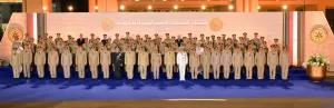 قادة القوات المسلحة فى افتتاح مقر القيادة الاستراتيجية للدولة