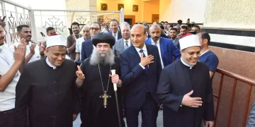 احتفالات صيام العذراء بدير درنكة