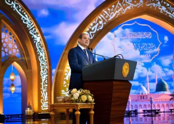 الرئيس السيسي في احتفال المولد النبوي