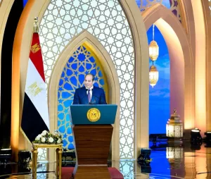 السيسي في احتفال المولد النبوي