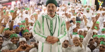 سالم الجازولى وسط أحبابه ومريديه