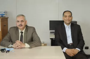 نصر و زايد فى احتفال تكريم جمال سالم